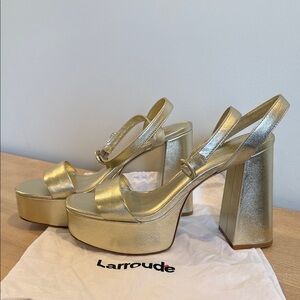Larroude Platform Sandals